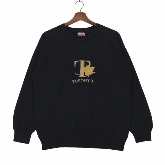 Vintage 90s Toronto Canada Sweatshirt Emboridery S