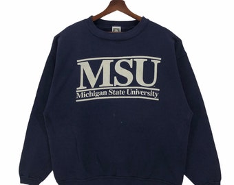 ミシガン州立大学のスウェットシャツ - Etsy 日本
