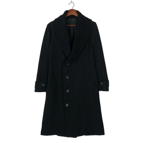 Yohji yamamoto best sale long coat