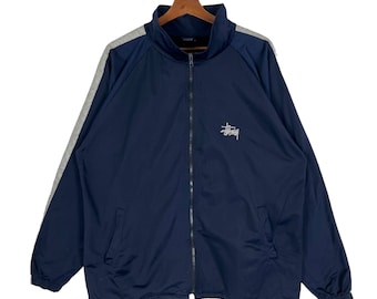 Vintage Stussy Zip Jacket Size Large - Etsy