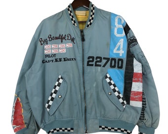 Ameri vintage　10th JACKET Vintage 70s OG 107 US Military Green Cold Weather Bomber