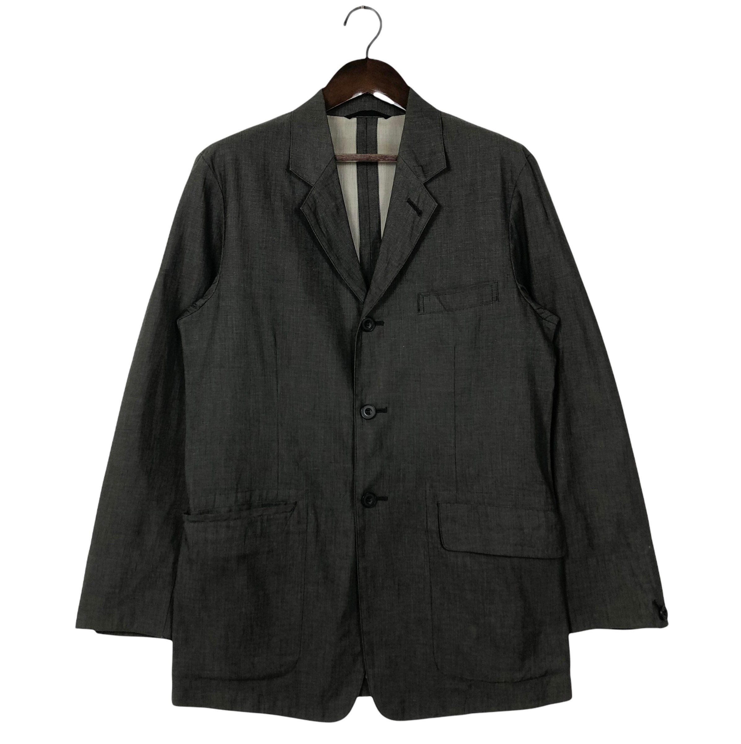 AAR Yohji Yamamoto Cotton Blazer Jacket Size Medium - Etsy