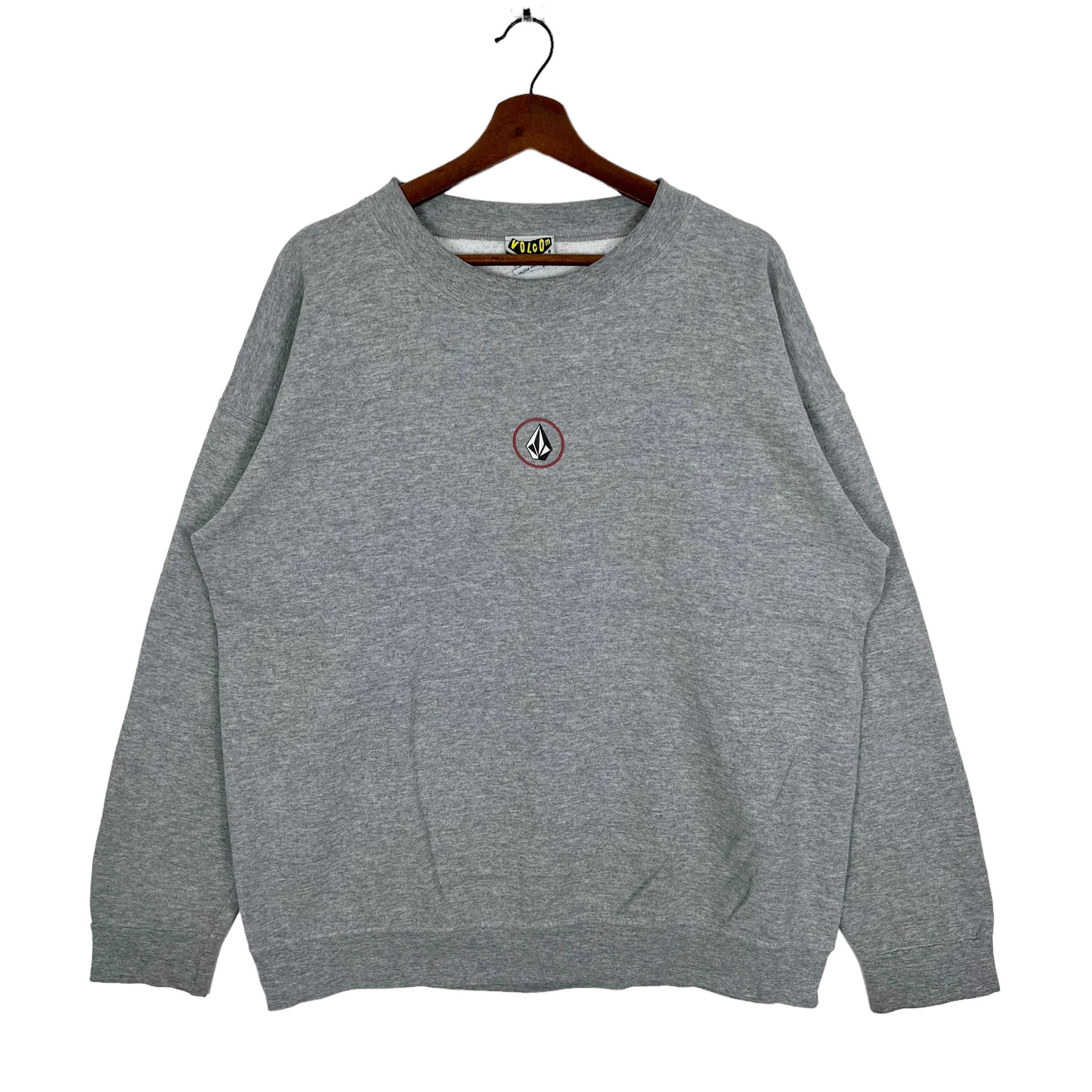 Vintage Volcom Sweatshirt Volcom Skateboard Pullover Size