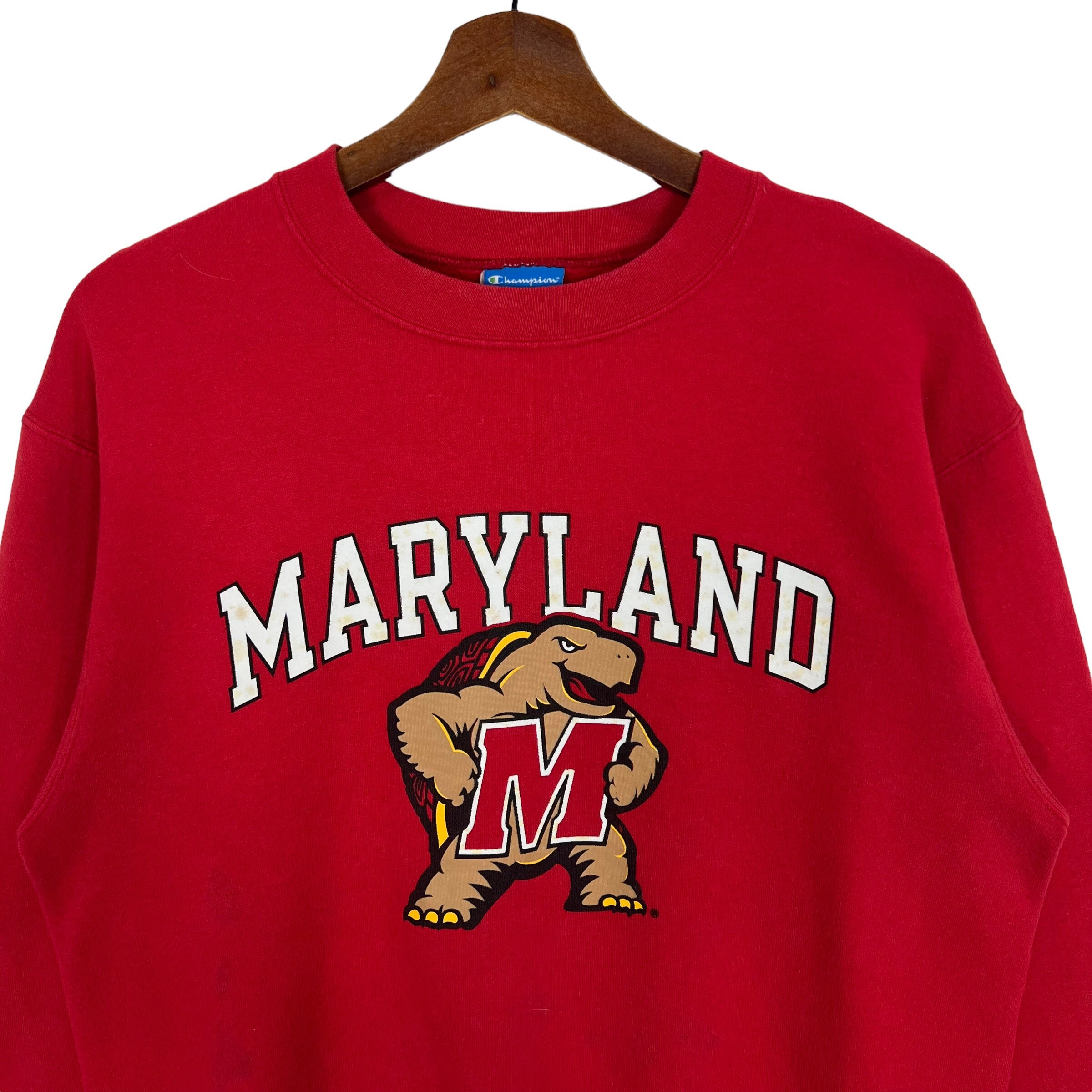 【MODERNIF】Maryland Lettering Sweatshirt Vintage University of Maryland Sweatshirt - Etsy