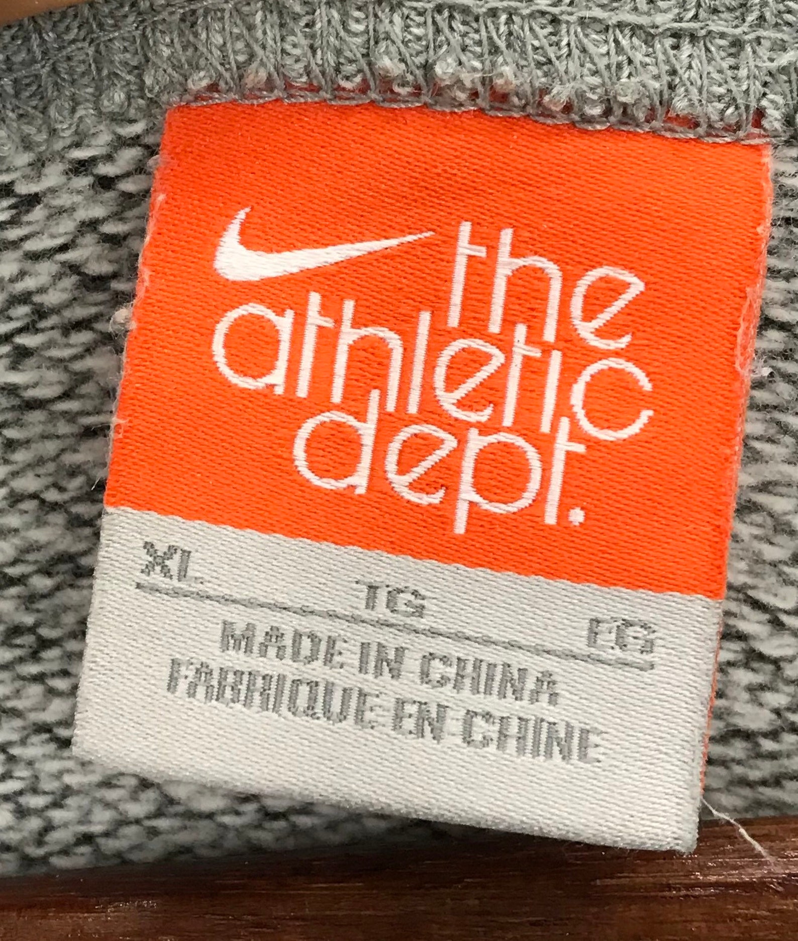 Vintage Nike Athletic Dept Crewneck Sweatshirt Small Logo Etsy