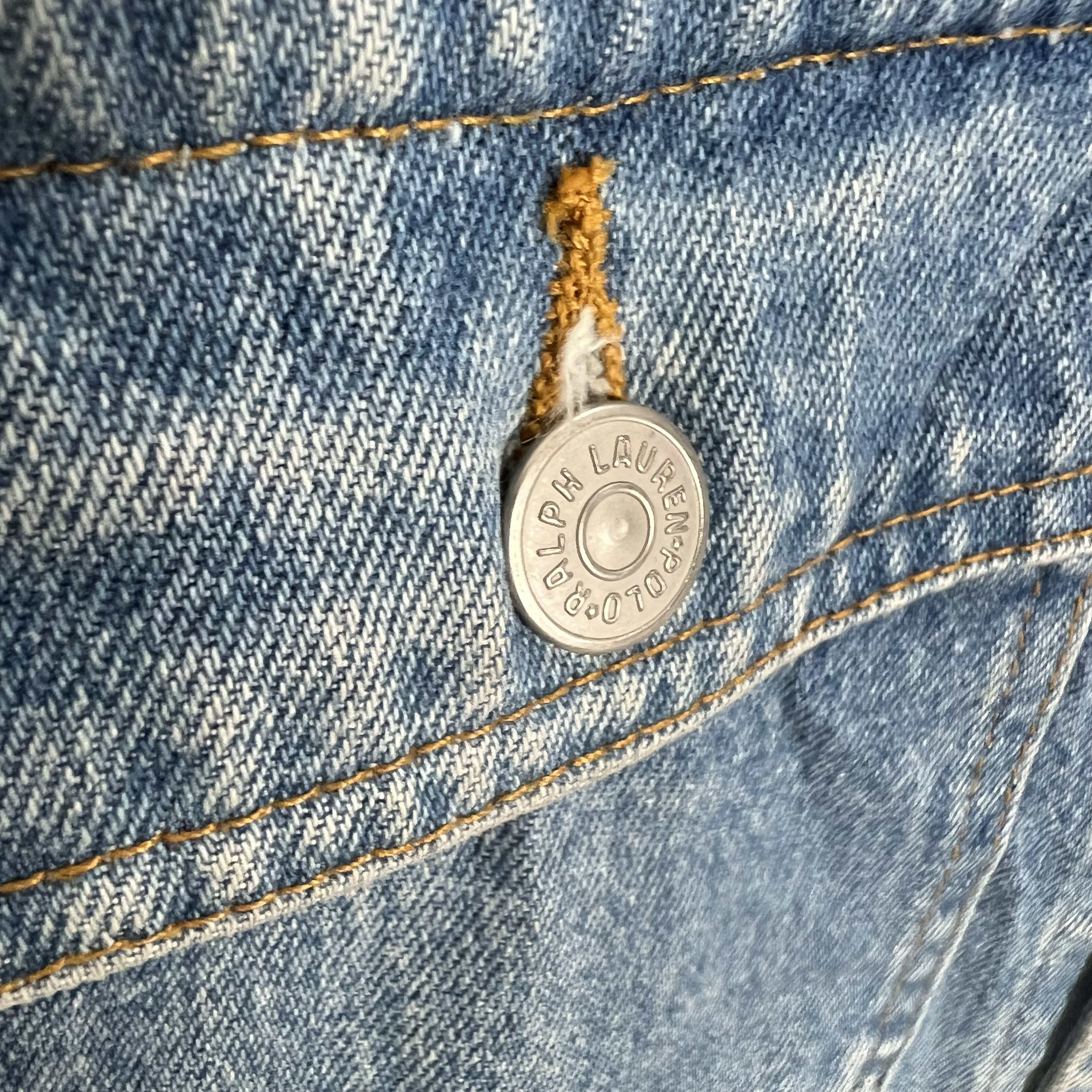 Vintage 70s Polo Ralph Lauren Denim Workers Jacket Made in