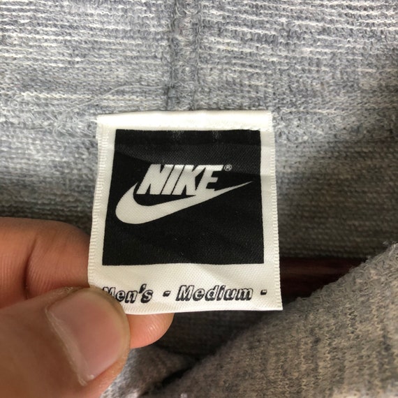 Vintage 90’s Nike Hoodie Sweatshirt Big Logo Nike… - image 5