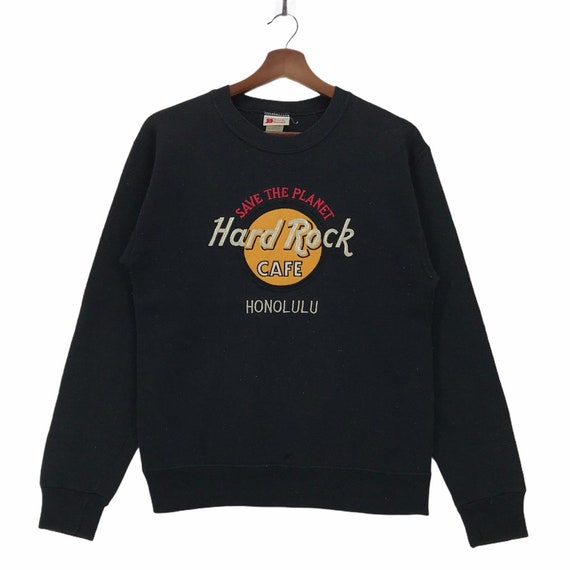 Vintage 90s Hard Rock Cafe Honolulu Sweatshirt Crewneck - Etsy