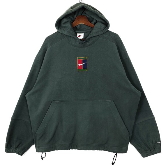 Vintage Green Nike Hoodie Fleece Nike Supreme Cour