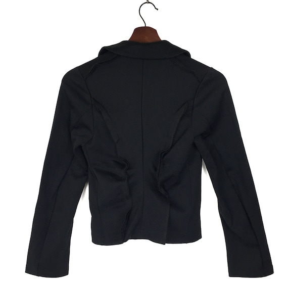 Comme Des Garcons Black Moto Jacket - Women's XS - Made in Japan