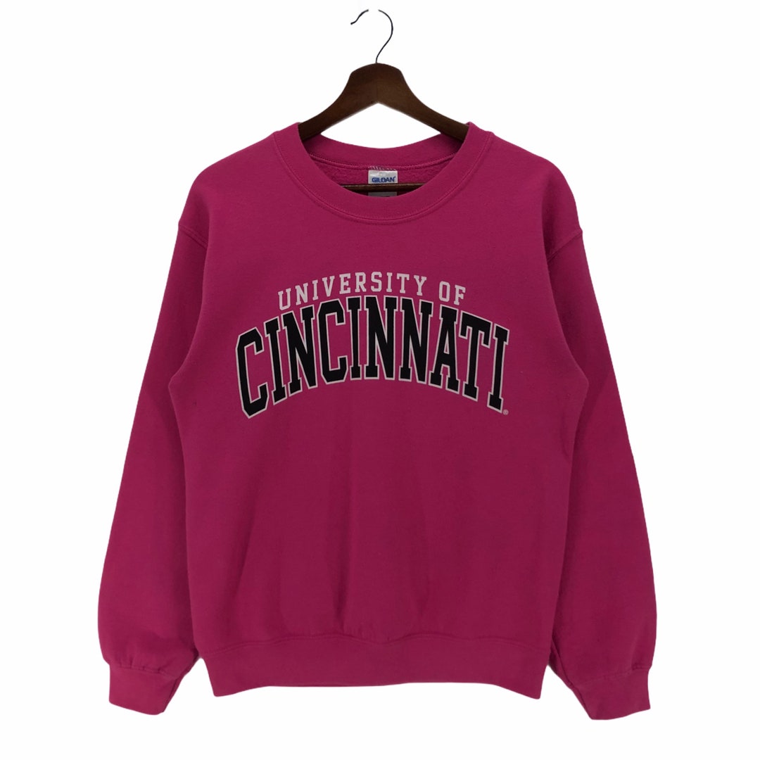 Vintage University of Cincinnati Sweatshirt Spellout College - Etsy