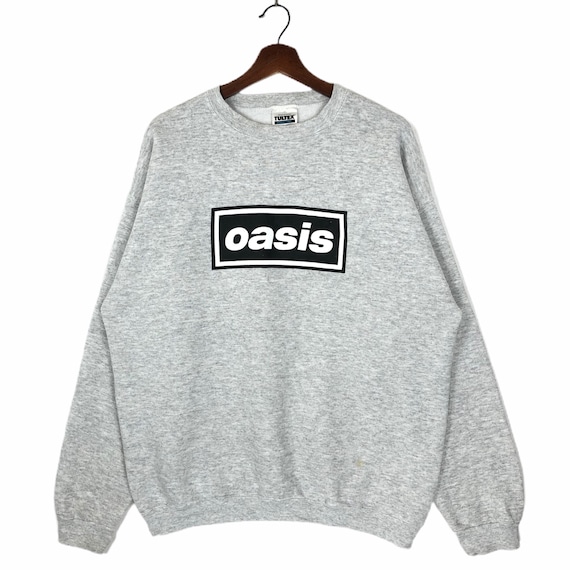 Vintage 90’s Oasis Box Logo Sweatshirt Crewneck Oa