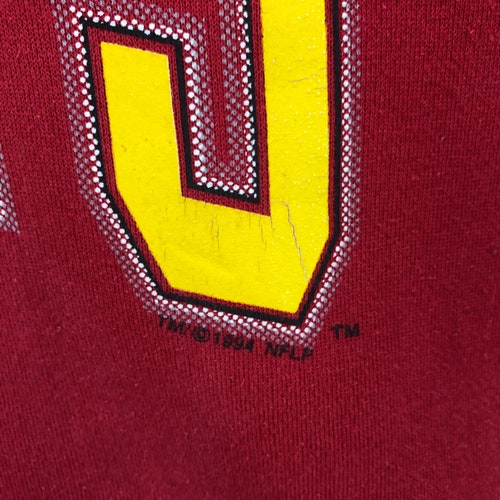 Vintage 90’s Kansas City Chiefs Sweatshirt Crewneck Big Logo Kansas City Chiefs By Logo 7 Pullover Jumper shops NFL AFC Kansas City