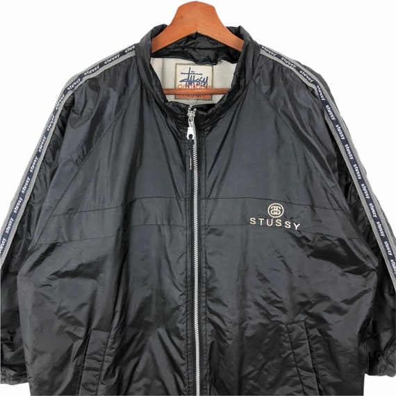 Vintage Stussy Windbreaker Jacket Half 