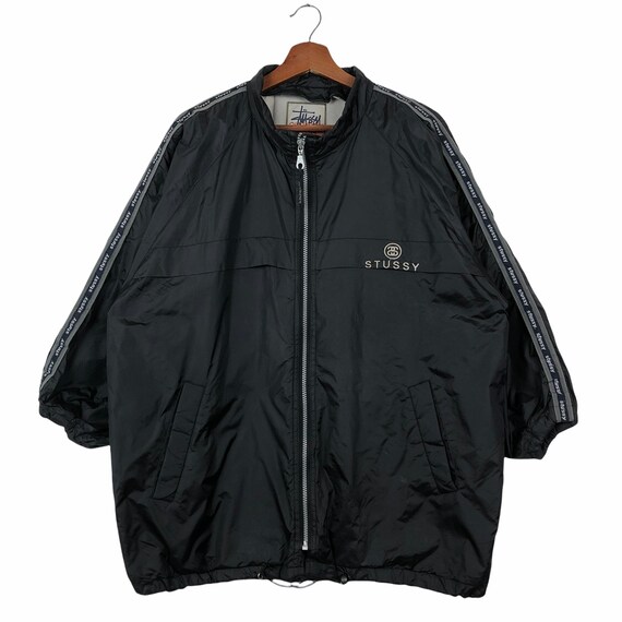 Vintage Stussy Windbreaker Jacket Half 