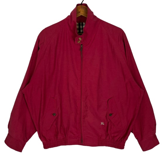 Vintage Burberrys Zip up Jacket Size Large - Etsy