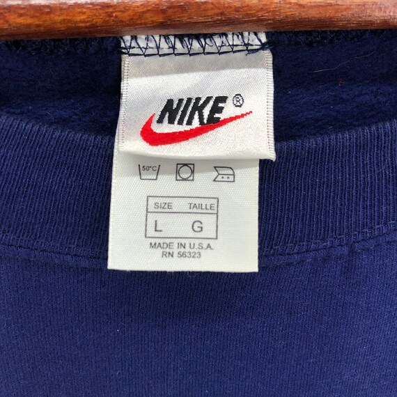Vintage Nike Sweatshirt Crewneck Nike Swoosh Big … - image 5