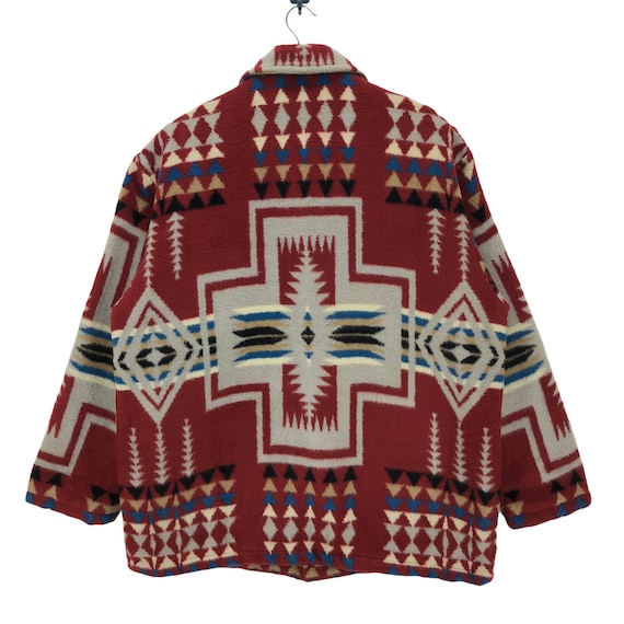 Vintage Coat South Western Tribal Tribe Jacket 90