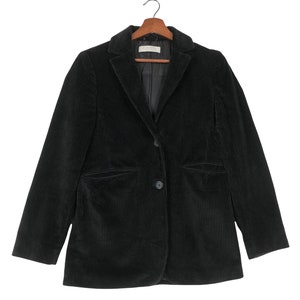 MIU MIU 金ボタン ベロア テーラード ジャケット 黒 20年代Y2K Vintage Miu Miu Jacket - Etsy