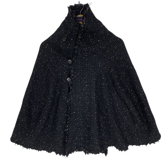 Insane!! Junya Watanabe Comme Des Garçons Tweed Cloak With