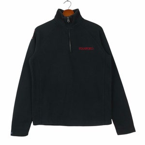 Vintage Stanford University Sweatshirt Half Zip Sweatshirt Pullover