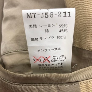 Vintage Yohji Yamamoto Cotton Linen Jacket - Y’s Red Label - Size 3 image 6