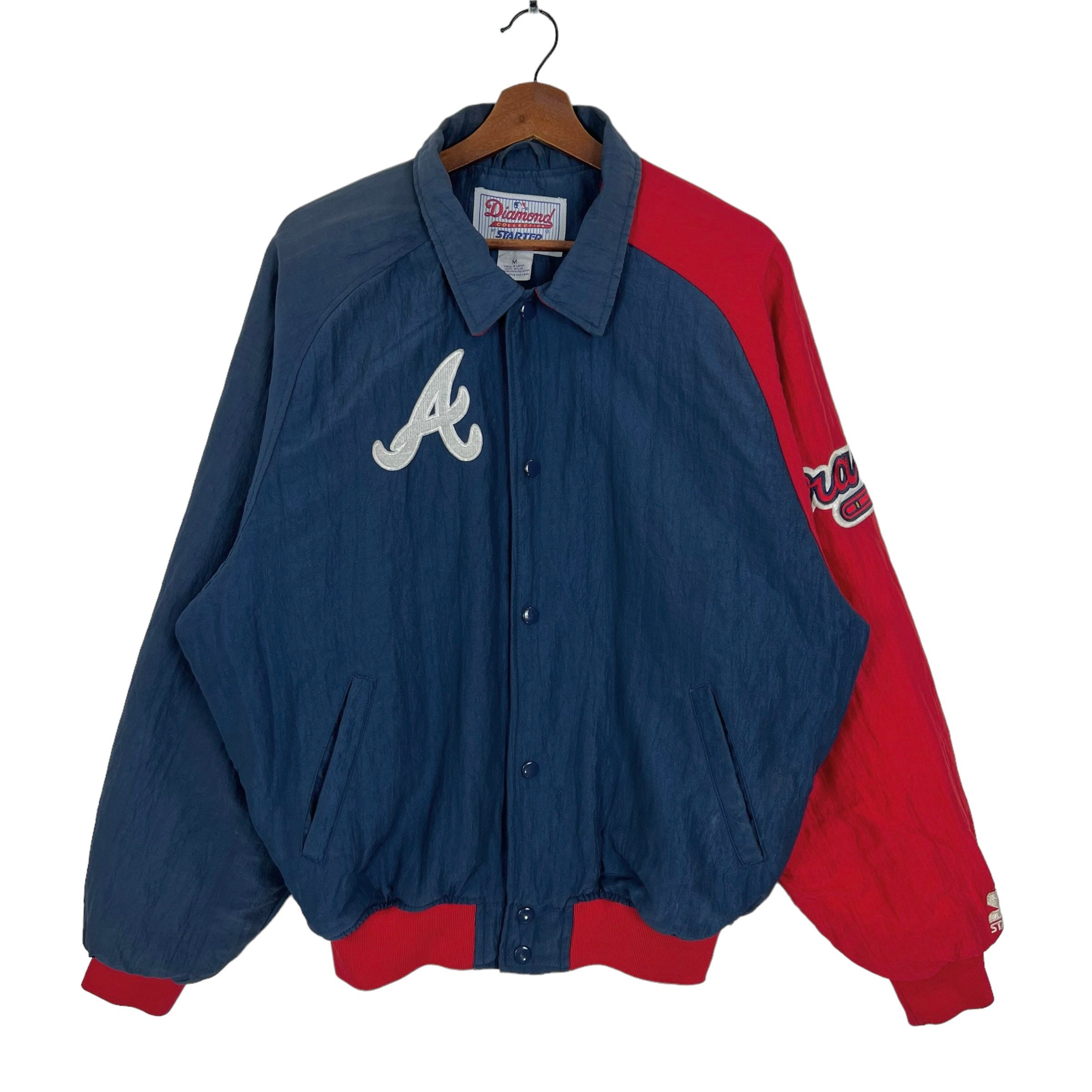 90s Starter Jackets Braves - Etsy