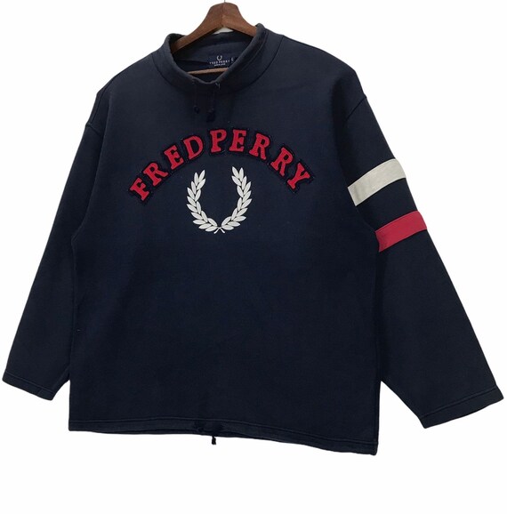 Fred perry shop logo sweatshirt