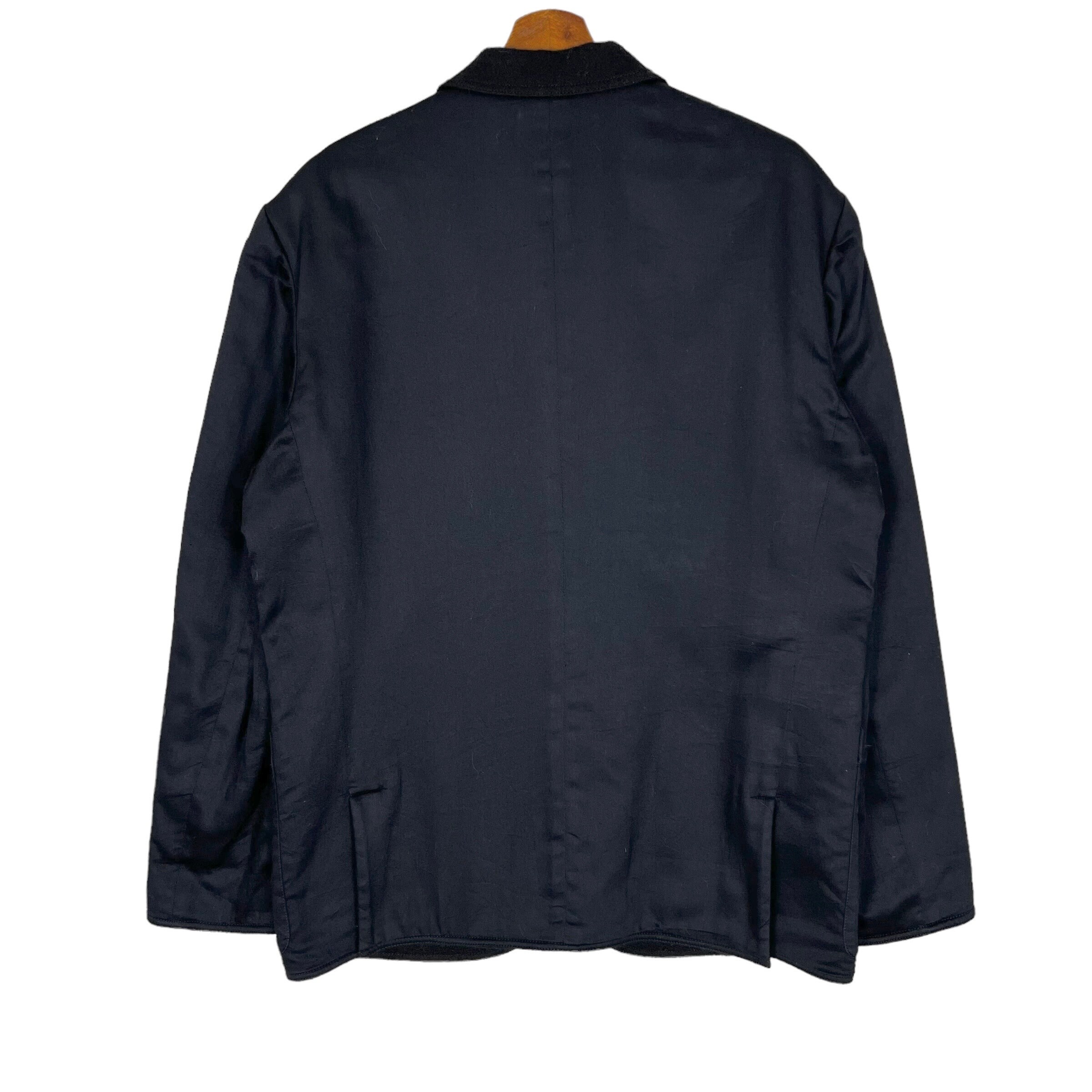 Vintage Jean Paul Gaultier Junior Jacket Cotton Shelll Wool