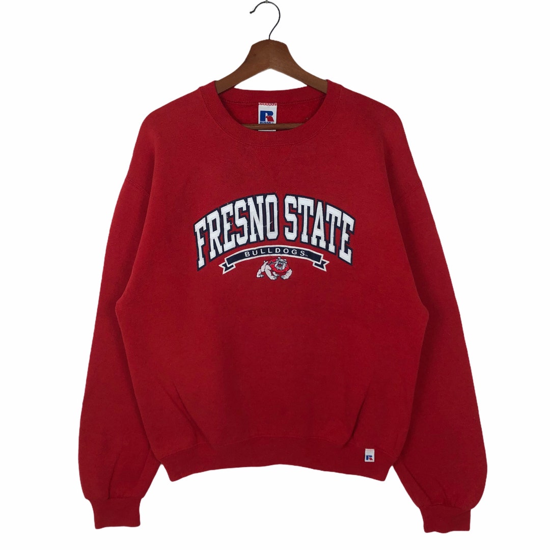 Vintage 90s Fresno State Bulldogs Sweatshirt - Etsy