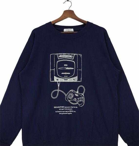 Vintage Sega Saturn Games Crewneck Sweatshirt Pri… - image 2