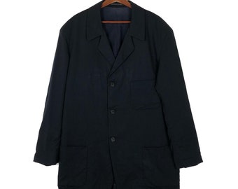 Vintage 90s Yohji Yamamoto Pour Homme Wool Gabardine Jacket (M)