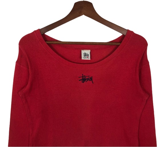 トップス Stussy crop tshirt Stussy Crop Top T Shirt White Size Large *DIY* | eBay