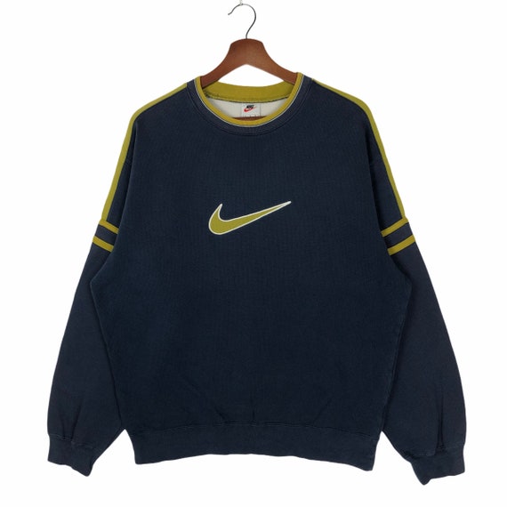 Nike Vintage Sweatshirt Crewneck Nike Swoosh Embro