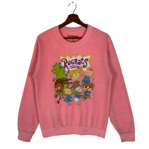Vintage Rugrats Sweatshirt Animated Cartoon Series Ragrats Sweatshirt Crewneck Size Small