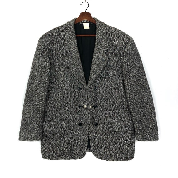 Vintage AW1988 Comme Des Garcons Homme Plus Tweed Jacket by Vintage AW1988 Comme Des Garcons Homme Plus Tweed Jacket by