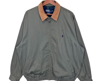 Vintage 90s Polo Ralph Lauren Harrington Jacket Zip up