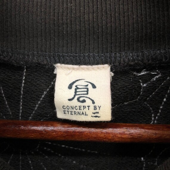 Eternal Zipper Jacket Sweatshirt Embroidery Japan… - image 9