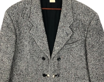 Vintage AW1988 Comme Des Garcons Homme Plus Tweed Jacket by Vintage AW1988 Comme Des Garcons Homme Plus Tweed Jacket by