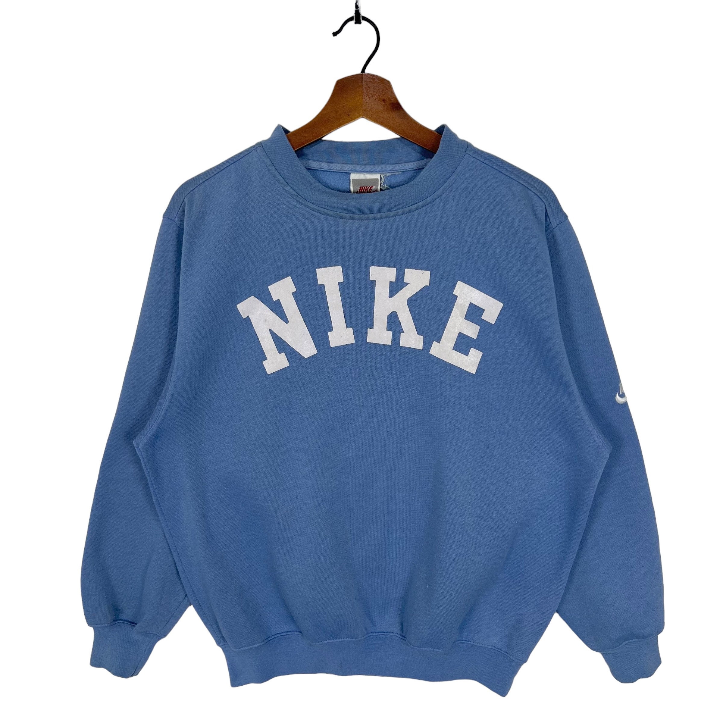 Vintage 90s Nike Sweatshirt Crewneck NIKE Spellout Big Logo - Etsy