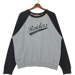 Vintage Oakland Raiders Sweatshirt mit Rundhalsausschnitt - Grösse Large