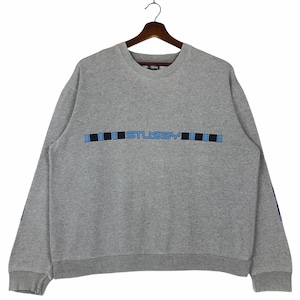 Vintage Stussy Sweatshirt Crewneck Distressed Stussy Skateboard Streetwear
