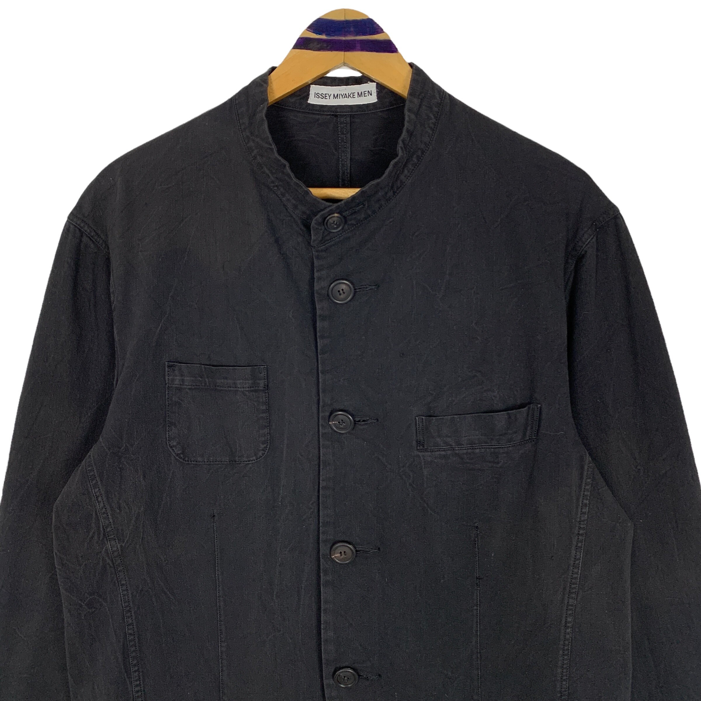 Vintage Issey Miyake Men Cotton Jacket Size Medium - Etsy