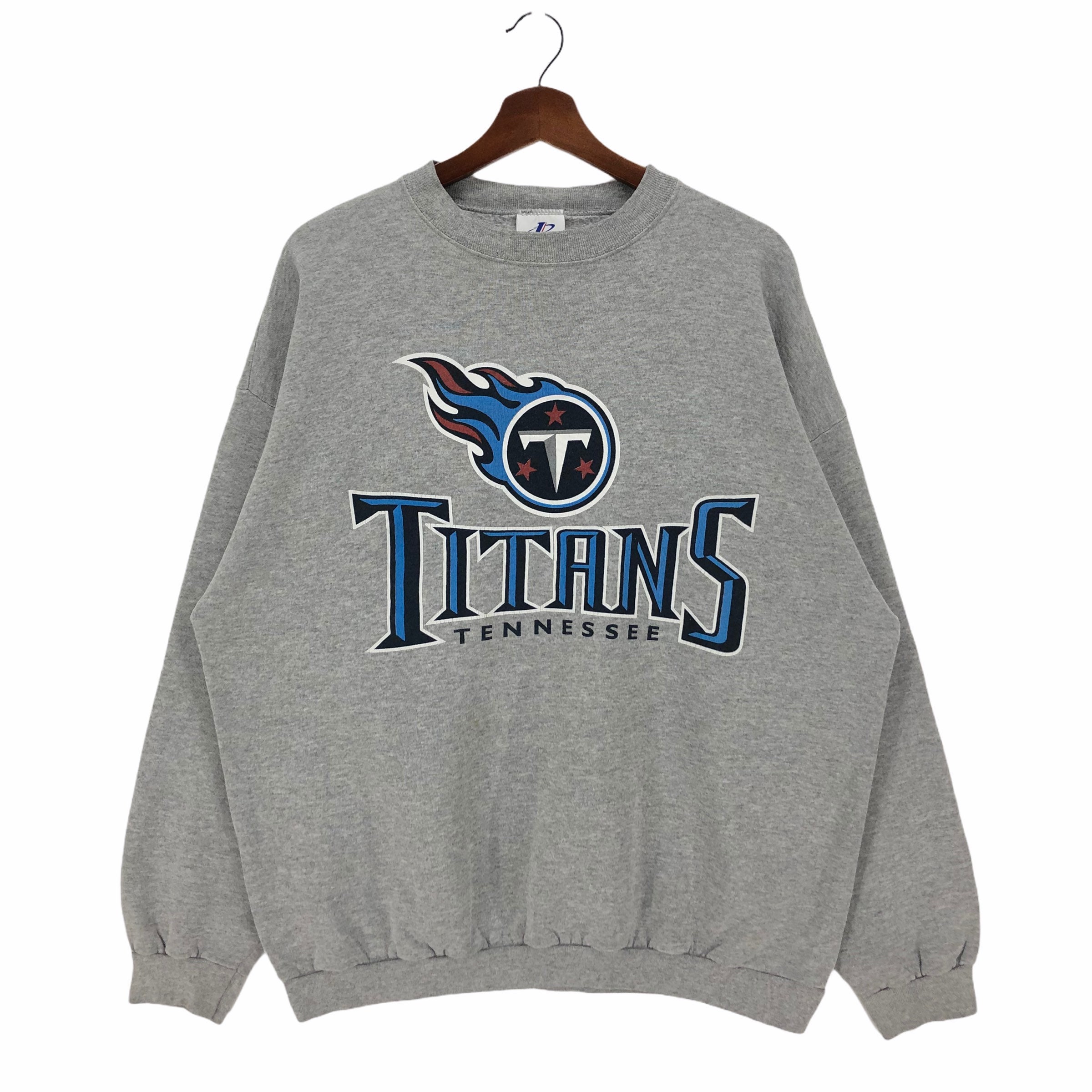 Nike Tennessee Titans Rewind Oilers Crewneck Sweatshirt / Medium