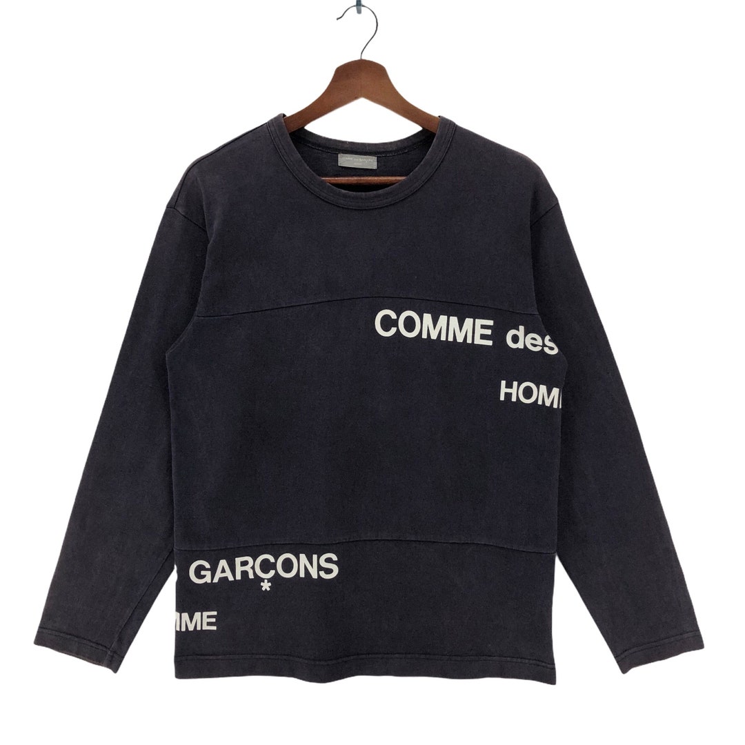 Comme Des Garçons Homme Deconstructed Crewneck Pullover