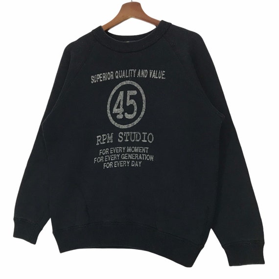 Vintage 45rpm Studio Sweatshirt - Japanese Designer Crewneck
