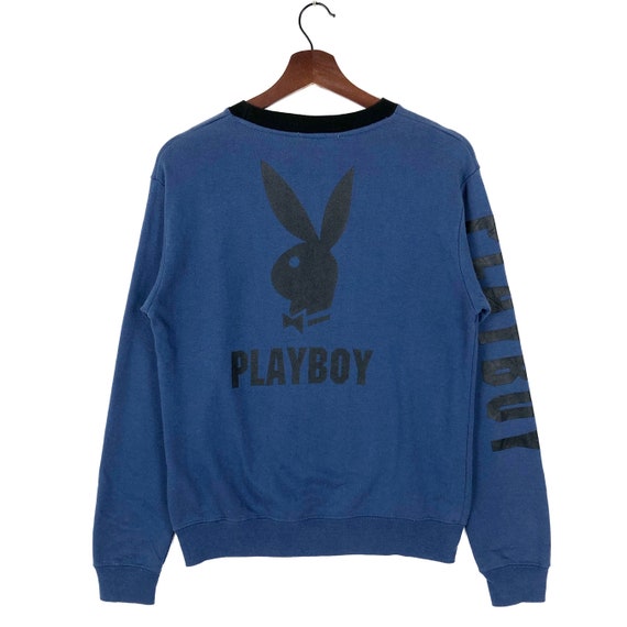 Vintage Playboy Bunny Big Logo Playboy Crewneck Sw