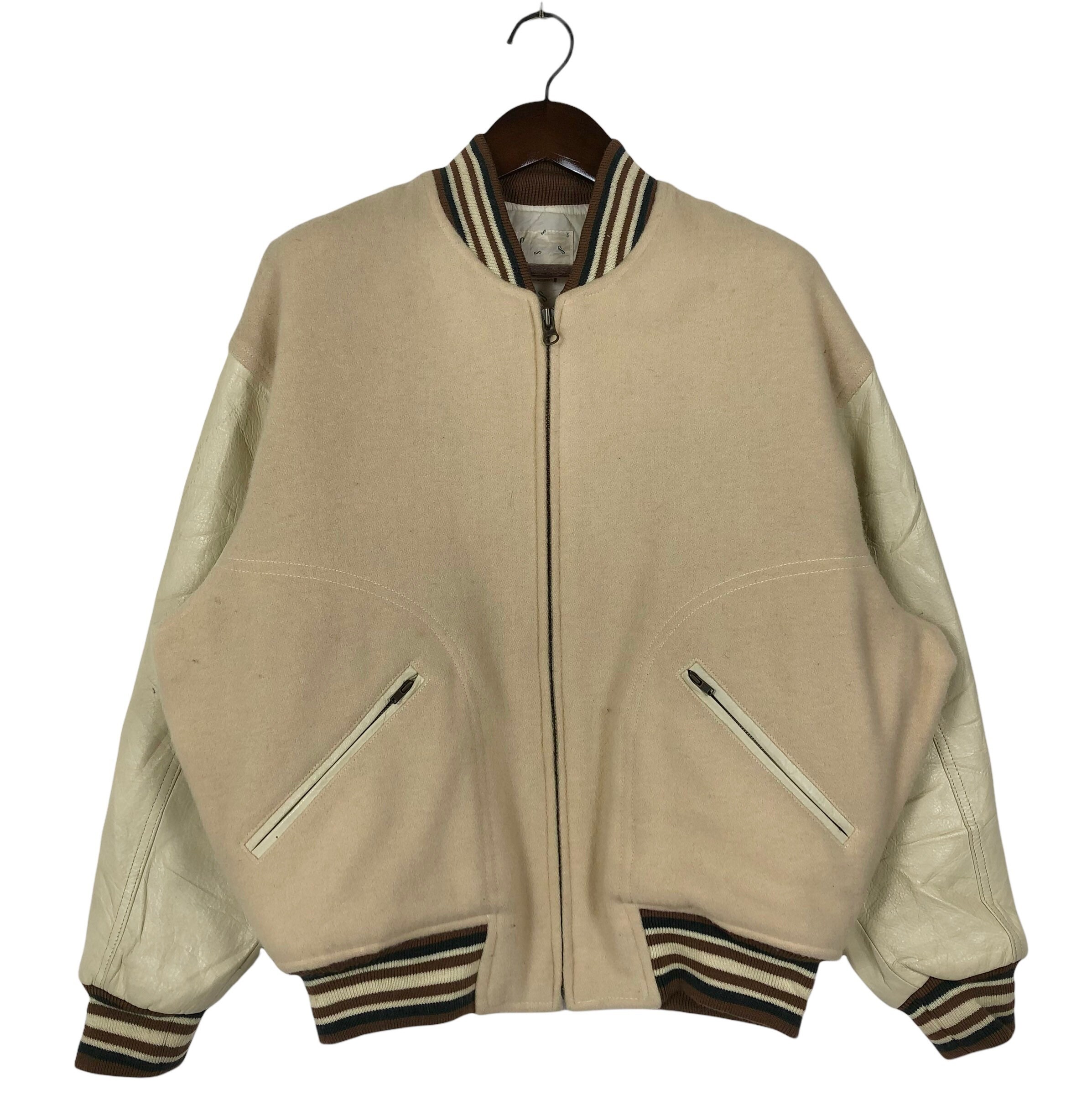 Vintage Scoop Club Wool Varsity Jacket - Size Medium - Etsy