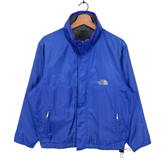 Vintage The North Face Reversible Jacket Fleece N… - image 1