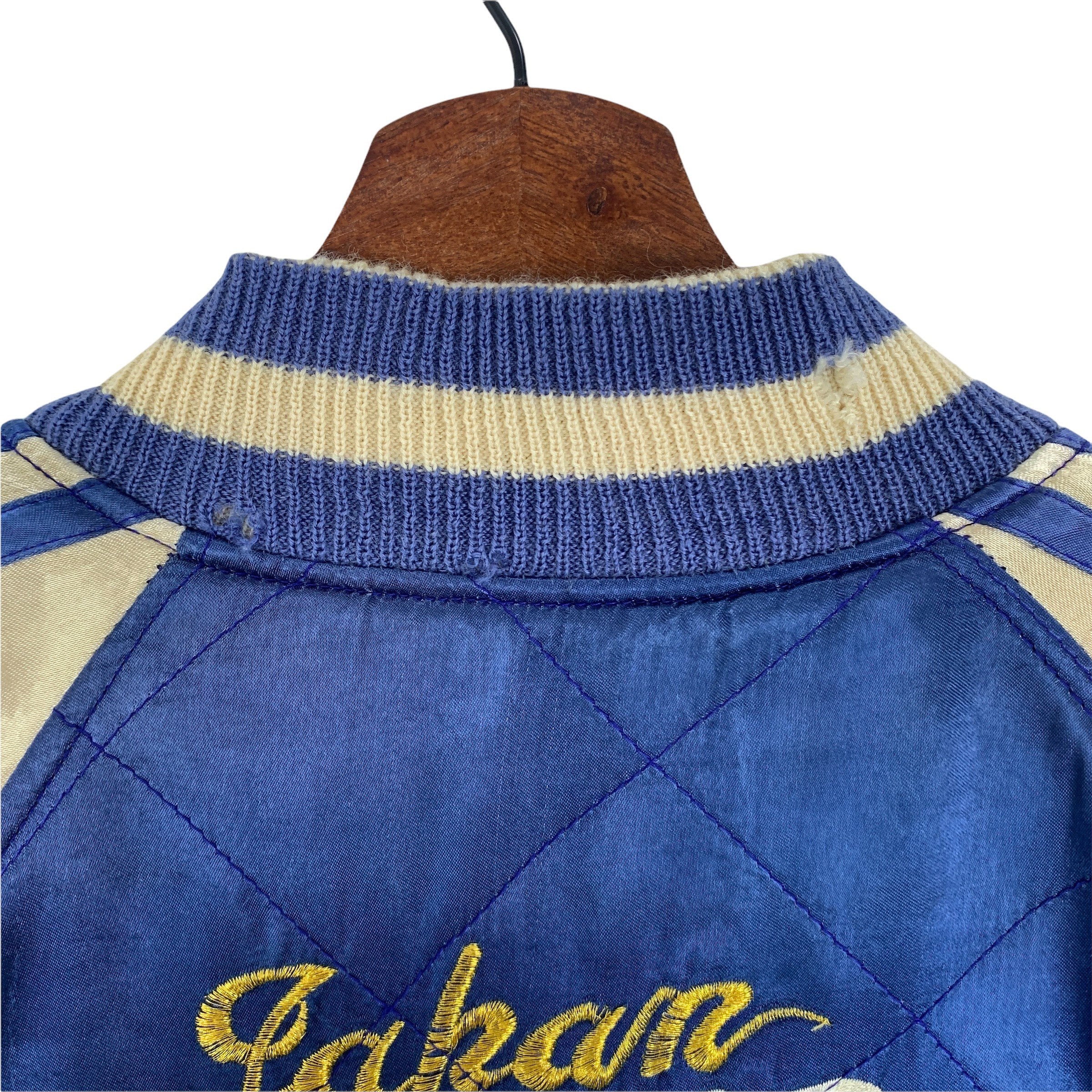 Vintage Sukajan Reversible Velvet Jacket Embroidered Souvenir